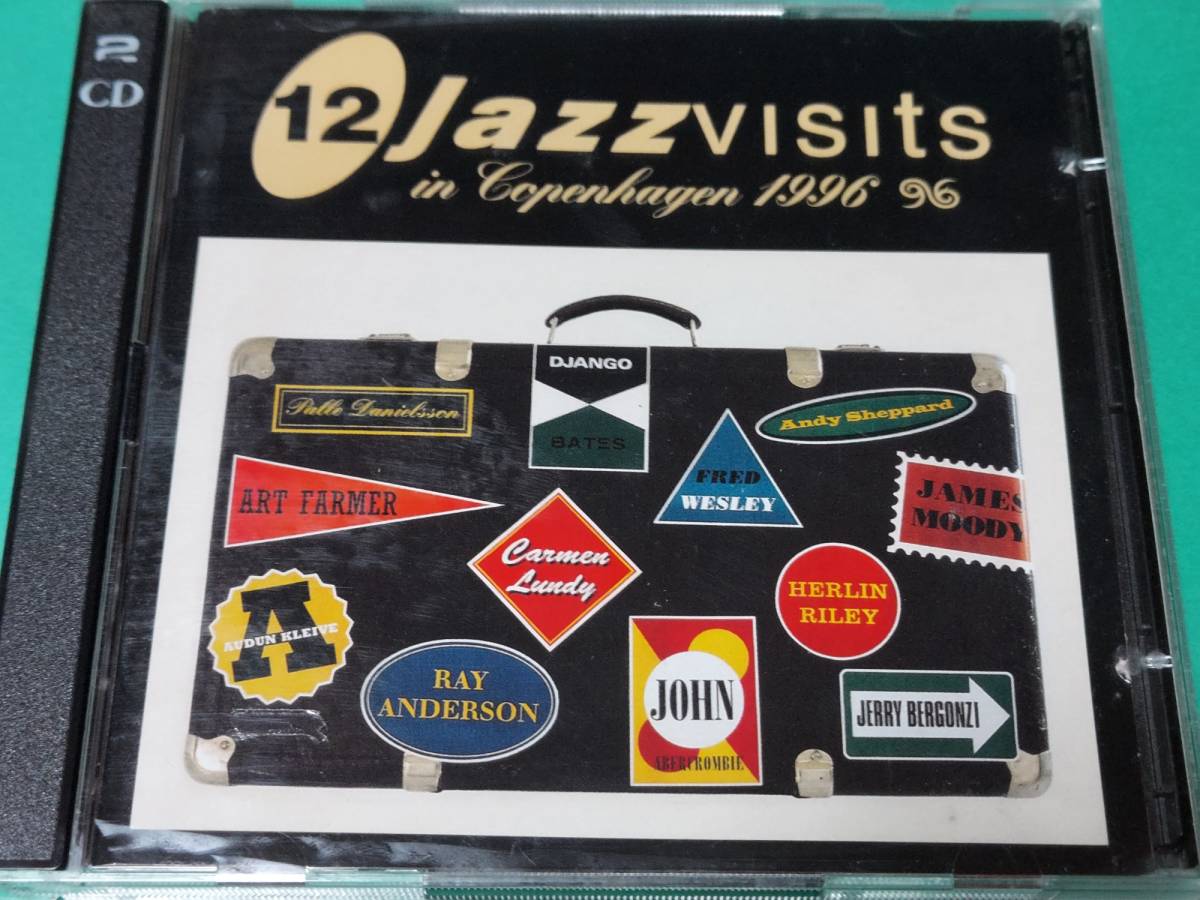 D 【輸入盤】 12 JAZZ VISITS IN COPENHAGEN 1996 2CD 中古 送料4枚まで185円_画像1