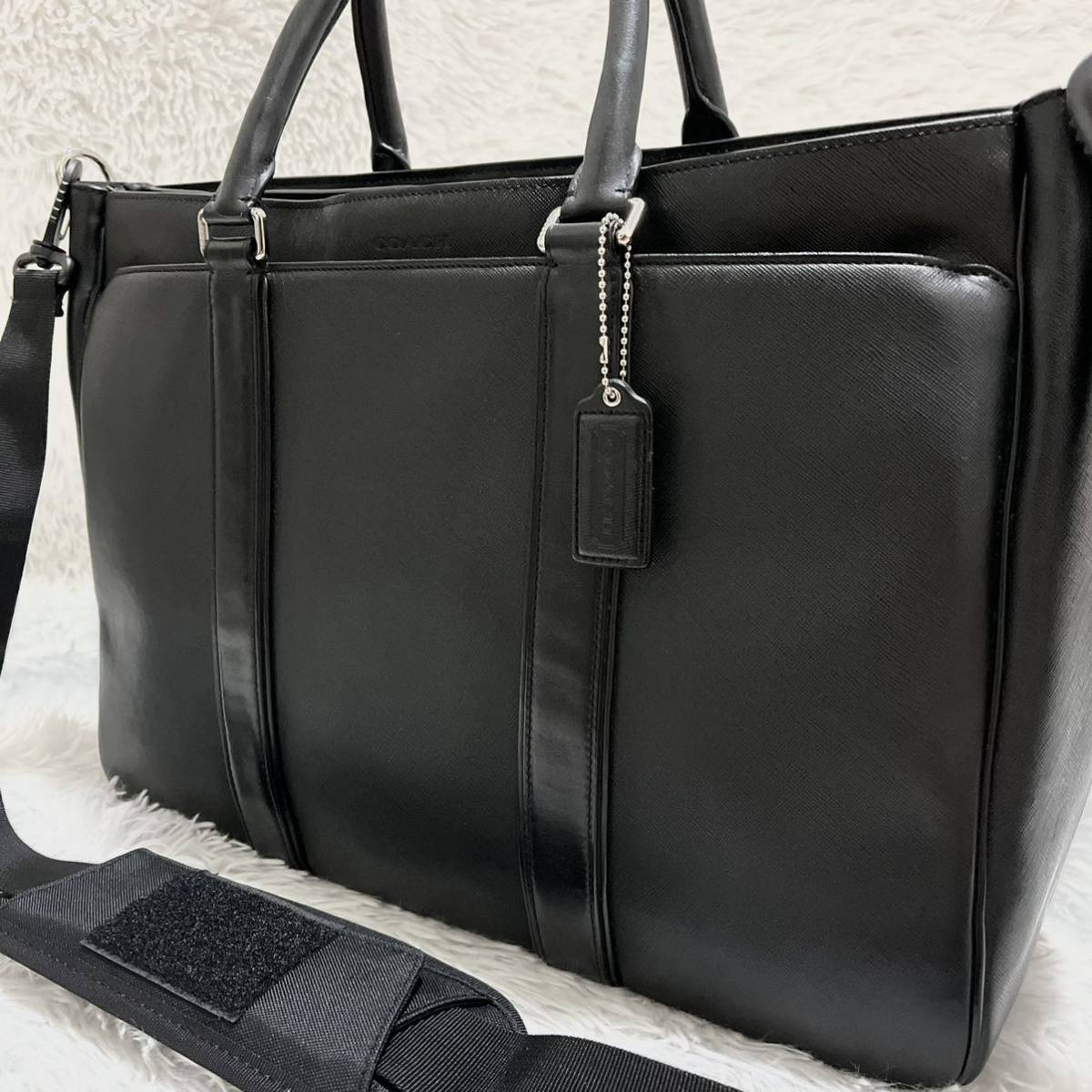 COACH コーチ F71252 レキシントン サフィアーノ メトロポリタン 2WAY