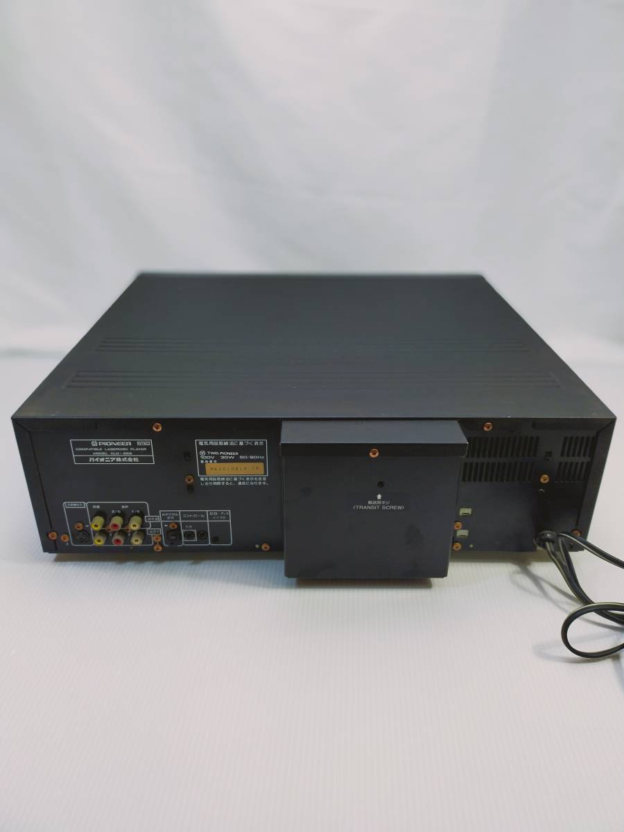 Pioneer パイオニア CLD-555 コンパチブル レーザーディスクプレーヤー ジャンク 23-10の画像6