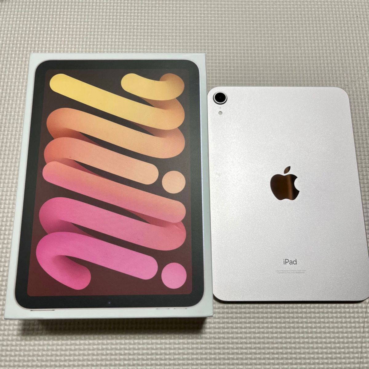 【極美品！カバー・箱付き！】iPad mini 第6世代 64GB ピンク Wi-Fiモデル