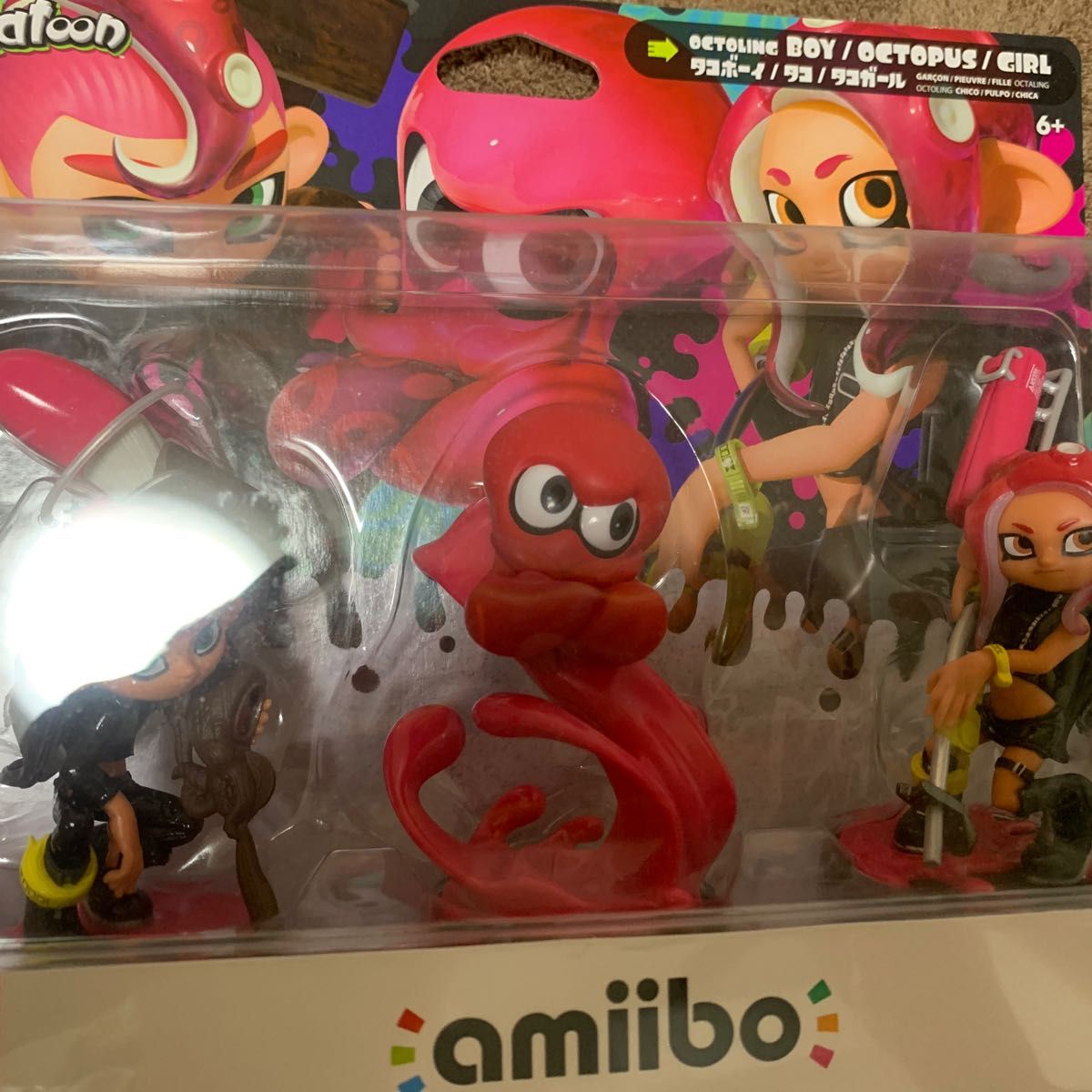 amiibo トリプルセット(スプラトゥーンシリーズ)未開封 amiibo