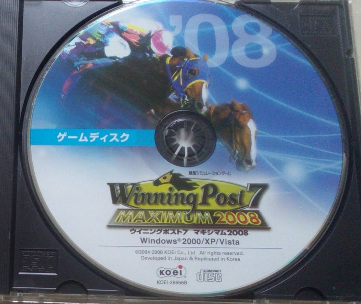 【匿名発送・追跡番号あり】 ゲームディスクのみの為ジャンク ウイニングポスト7 マキシマム2008