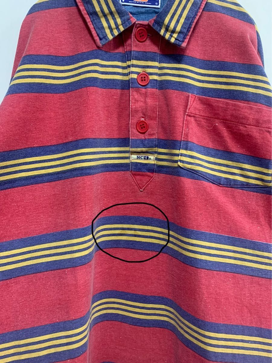 希少!NIGEL CABOURN/ナイジェルケーボン90年ヴィンテージポロシャツ 希少 NIGEL CABOURN/ナイジェルケーボン90年ヴィンテージ