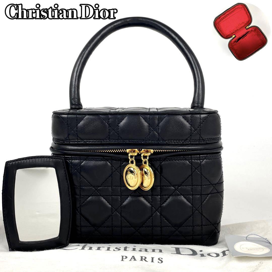 極美品】Christian Dior レディ ディオール ハンドバッグ CD 極美品】Christian Dior レディ ディオール ハンドバッグ CD