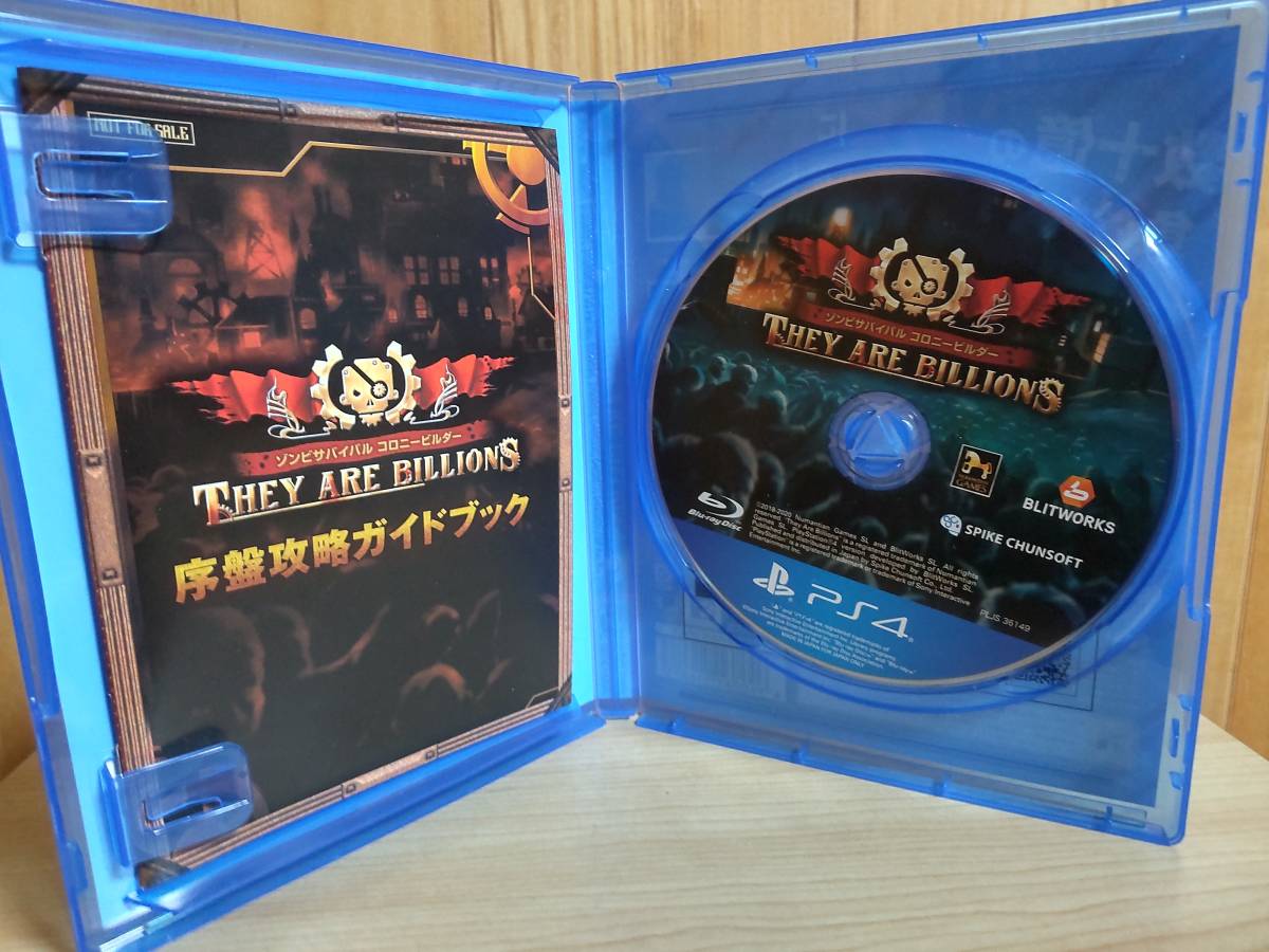 PS4 ゾンビサバイバル コロニービルダー THEY ARE BILLIONS 即決有り_画像2