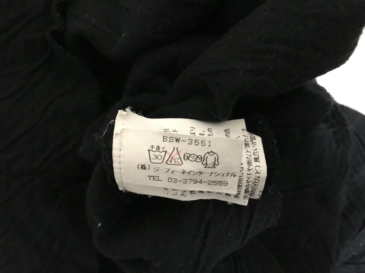 本物インターナショナルギャラリービームスBEAMSコットンVネックガーゼ半袖Tシャツメンズサーフアメカジミリタリーワークビジネススーツ黒S