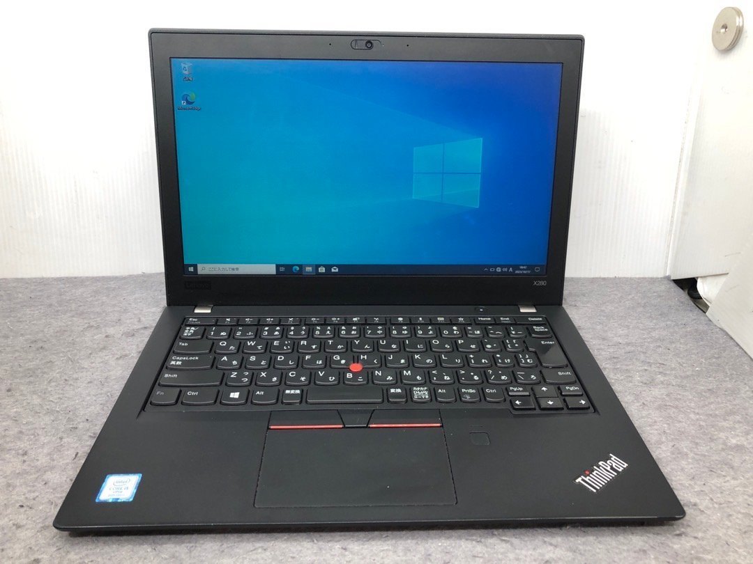 Lenovo】ThinkPad X280 20KES1W700 Corei5-8350U 8GB SSD256GB NVMe