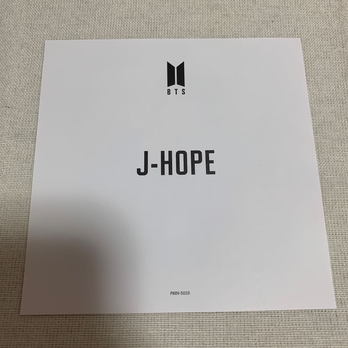 BTS J-HOPE Lights/Boy With Luv