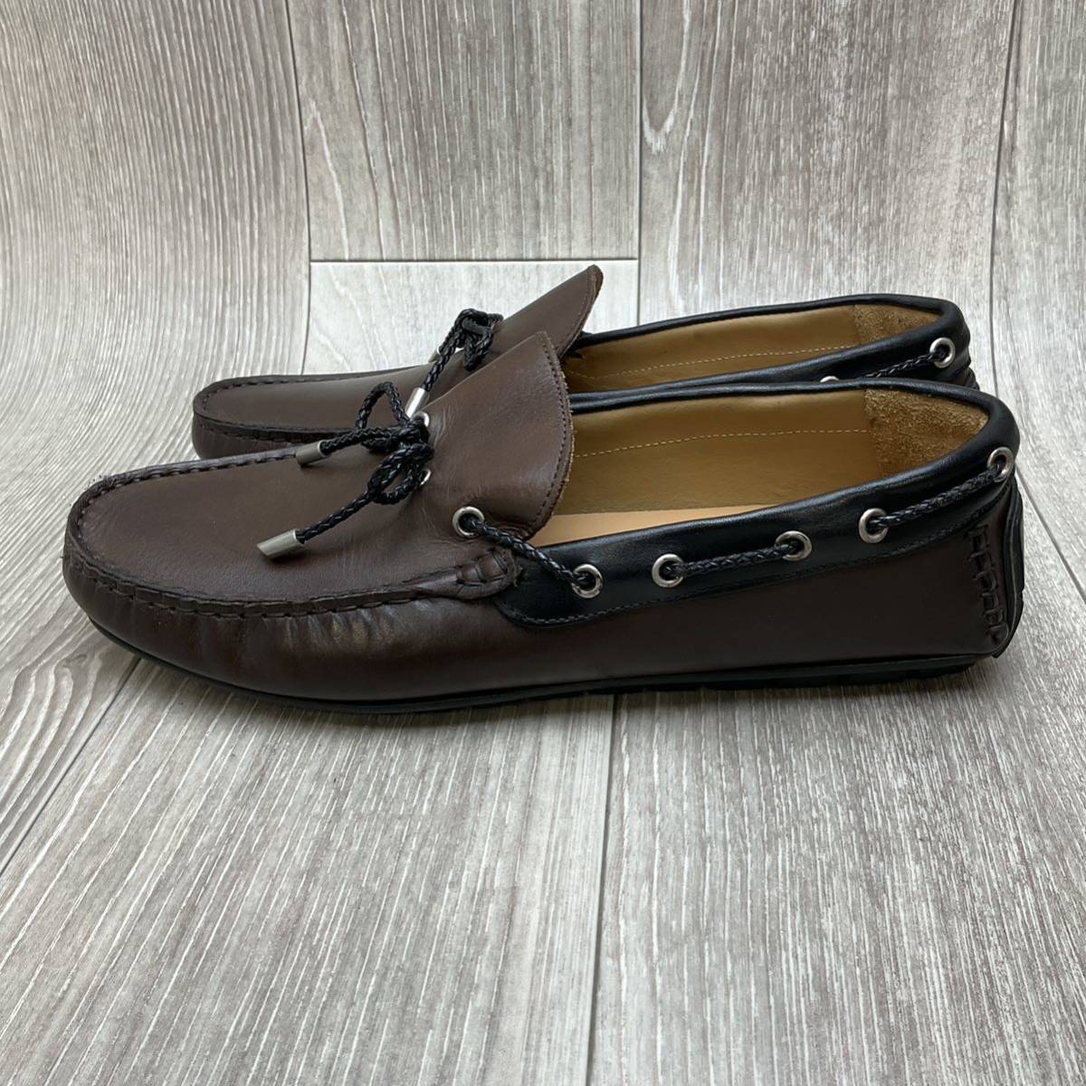 Orobianco ドライビングシューズ サイズ41(25 5cm) ダークブラウン