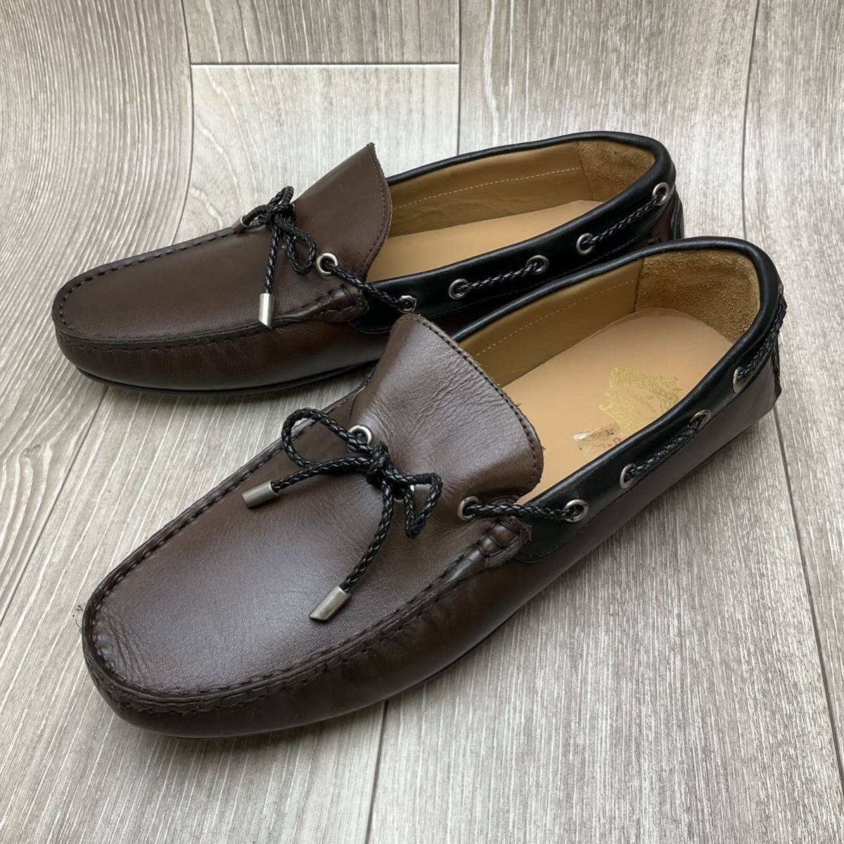 Orobianco ドライビングシューズ サイズ41(25 5cm) ダークブラウン