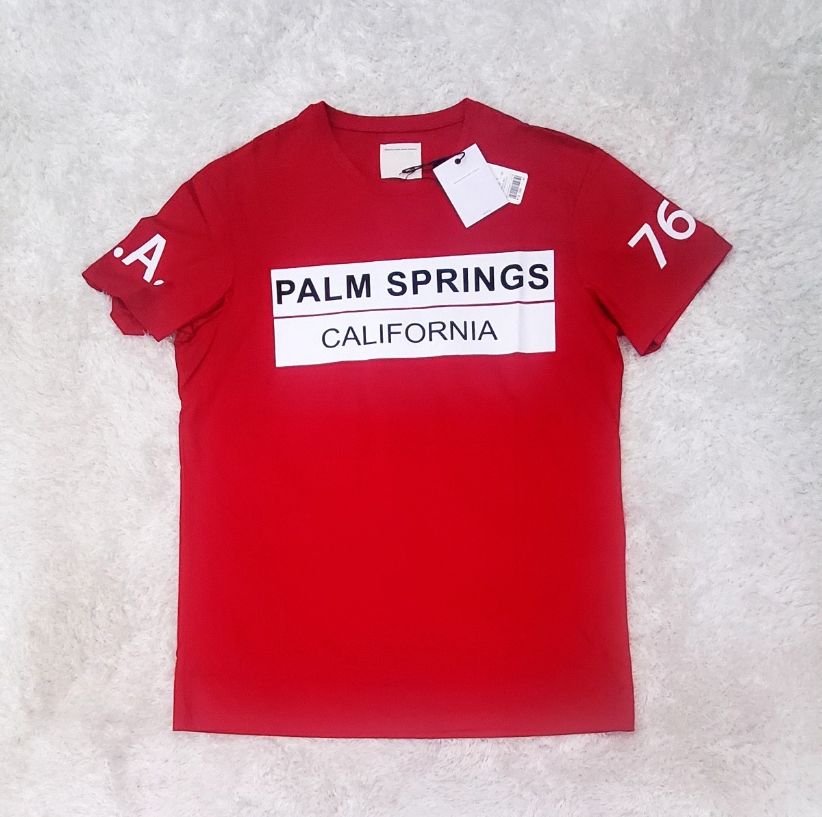 【SALE】 P.M.D.S Tシャツ RED XL ￥16,500 SPRINGS PREMIUM MOOD DENIM SUPERIOR プレミアム ムード デニム スペリオール