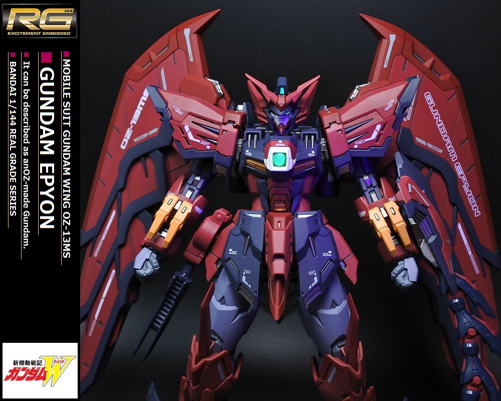 Sản phẩm ◎RG 1/144 ガンダムエピオン 塗装済み改修完成品 (EW版