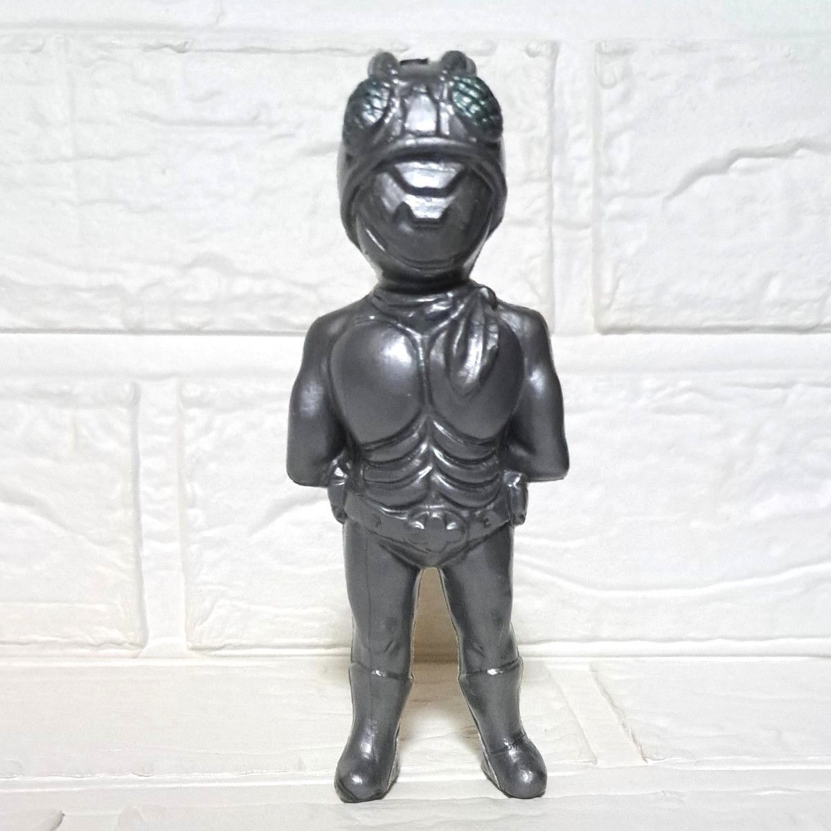 当時物 無版権 パチ 仮面ライダー旧1号 ソフビ 人形 昭和 レトロ 当時物 無版権 パチ 仮面ライダー旧1号 ソフビ 人形 昭和 レトロ