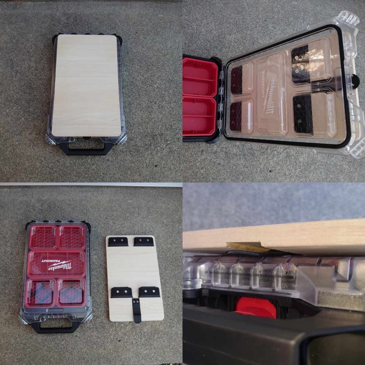 ミルウォーキー パックアウト化 ベースマウント Milwaukee ミルウォーキー パックアウト化 ベースマウント Milwaukee