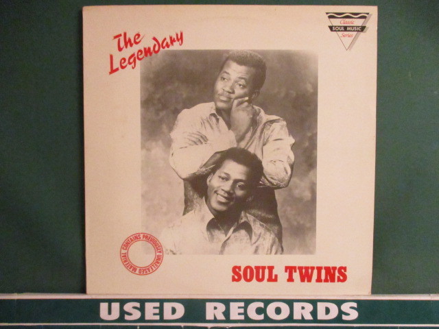 ★ Soul Twins ： The Legendary LP ☆ (( 60's Deep Soul デュオでごきげん / 落札5点で送料当方負担_画像1