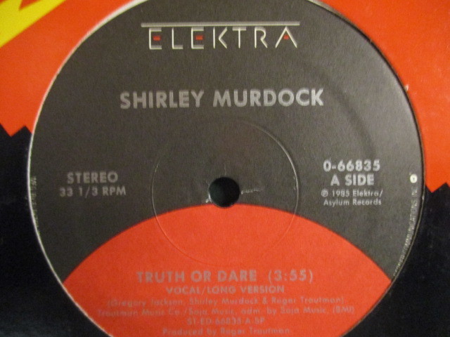 ★ Shirley Murdock ： Truth Or Dare 12'' ☆ (( Roger プロデュース、Zapp Funk!! / 落札5点で送料当方負担_画像2