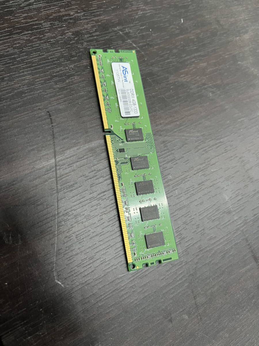 Yahoo!オークション - ASint PC3-10600U (DDR3-1333) 4GB 240ピン DIMM...
