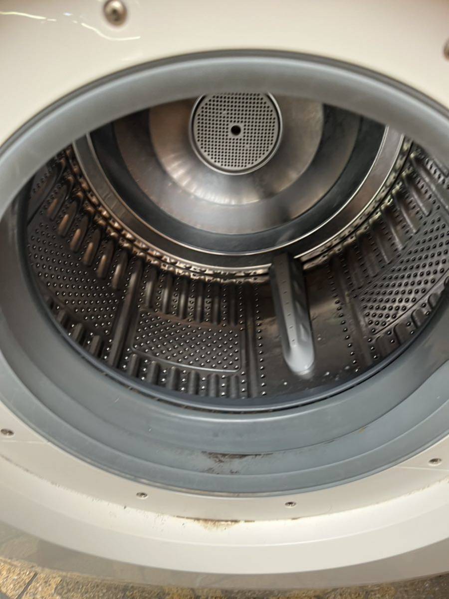 大阪市発　引取対応シャープ ドラム式プラズマクラスター洗濯乾燥機（9kg）左開きES-V540-NL 難あり_画像3