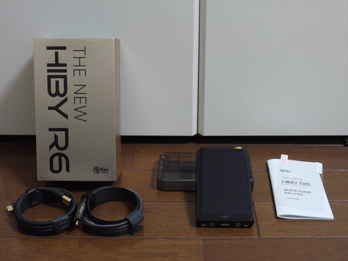USED】HiBy Music New HiBy R6 ブラック-