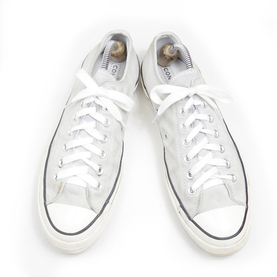 27.5cm表記　CONVERSE Chuck Taylor 70 OX　コンバース　チャックテイラー　三ツ星　スニーカー　キャンバス　復刻　ポーラーブルー/U9201_画像2