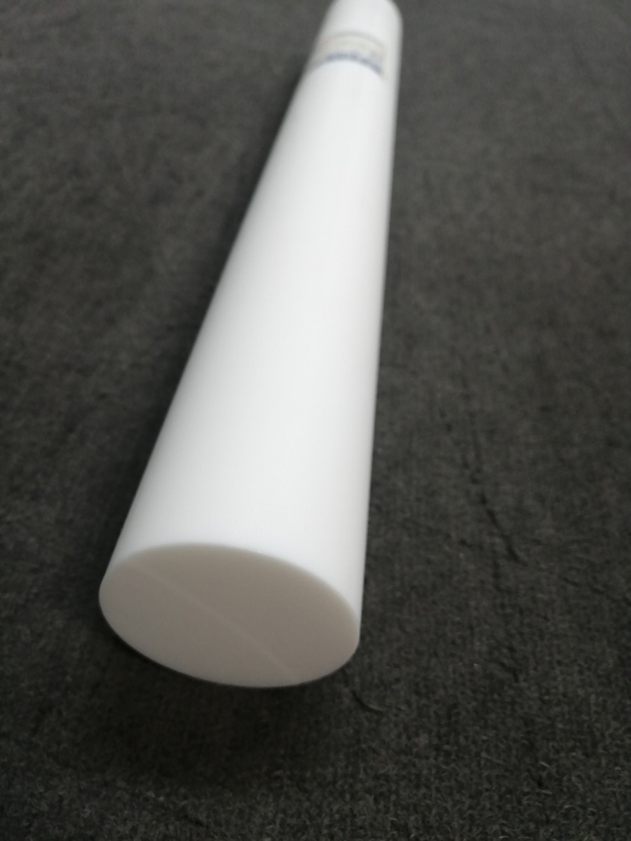 PTFEテフロン丸棒 Φ55x500mm - 樹脂、プラスチック PTFEテフロン丸棒 Φ55x500mm - 樹脂、プラスチック