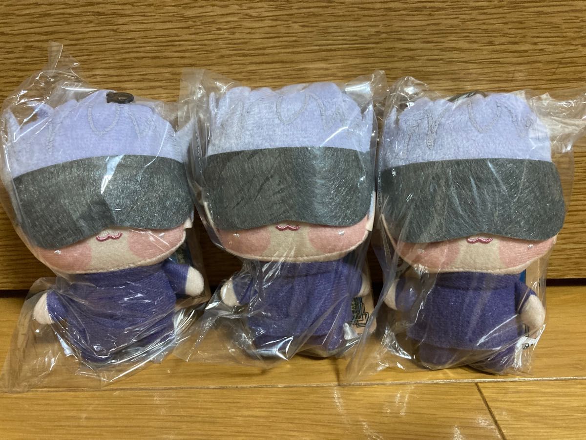 呪術廻戦 ちょぴぬいぷち 五条悟 3個セット