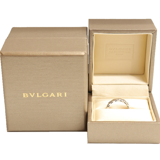 （新品仕上げ済）ブルガリ BVLGARI セルペンティ ヴァイパー リング 349681 K18 WG ホワイトゴールド ＃52 2023年 保証書 8561_画像9