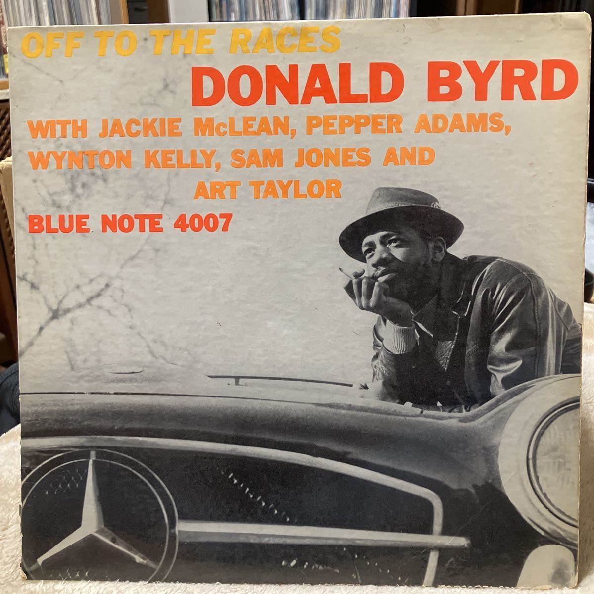 【LP】オリジ★ドナルド・バード / DONALD BYRD /オフ・トゥ・ザ・レイシズ/ OFF TO THE RACES / US盤 / BLUE NOTE BLP 4007 RVG_画像1