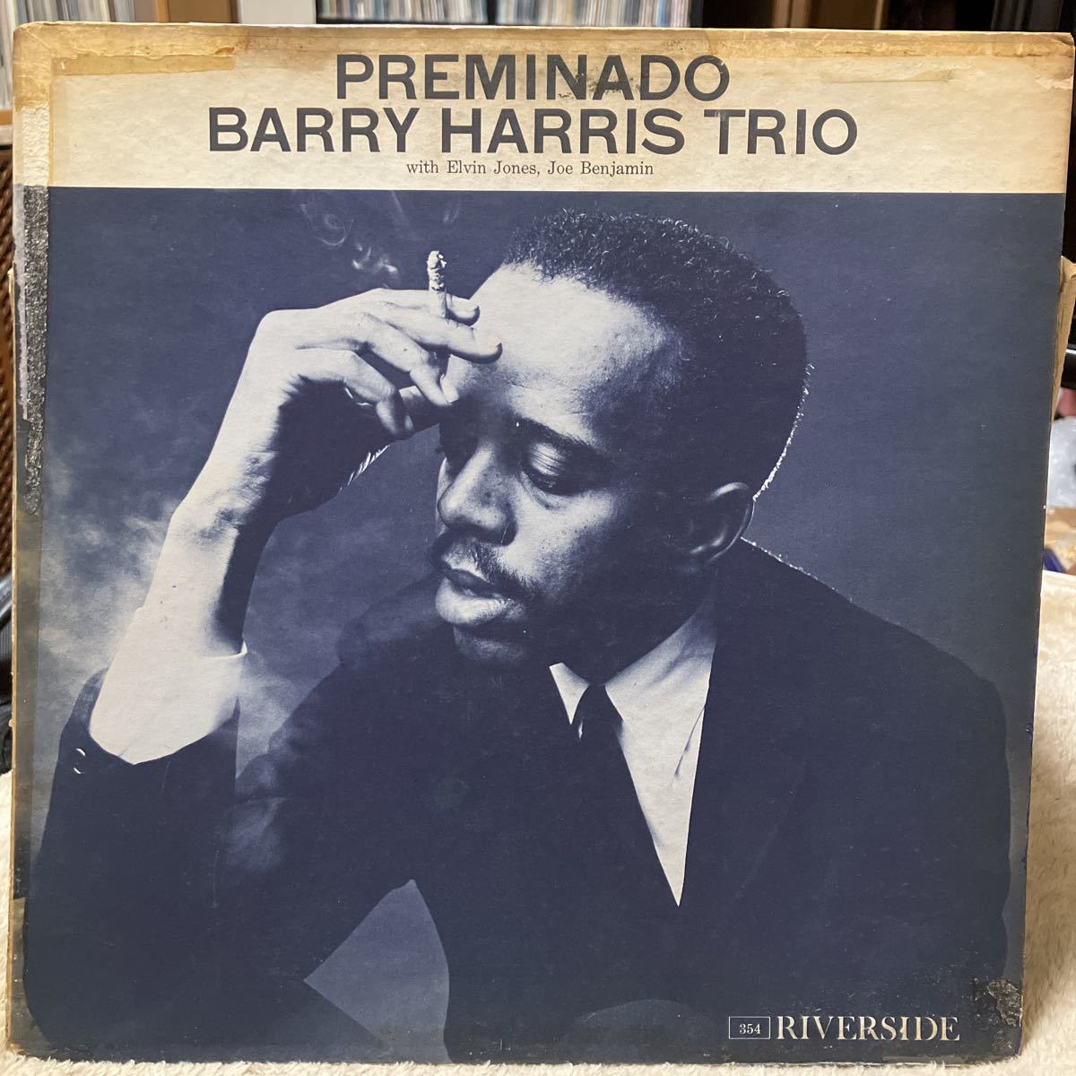 【LP】バリー・ハリス / BARRY HARRIS /プレミナード/ PREMINADO / US盤 / RIVERSIDE RLP 354 青 MONO_画像1