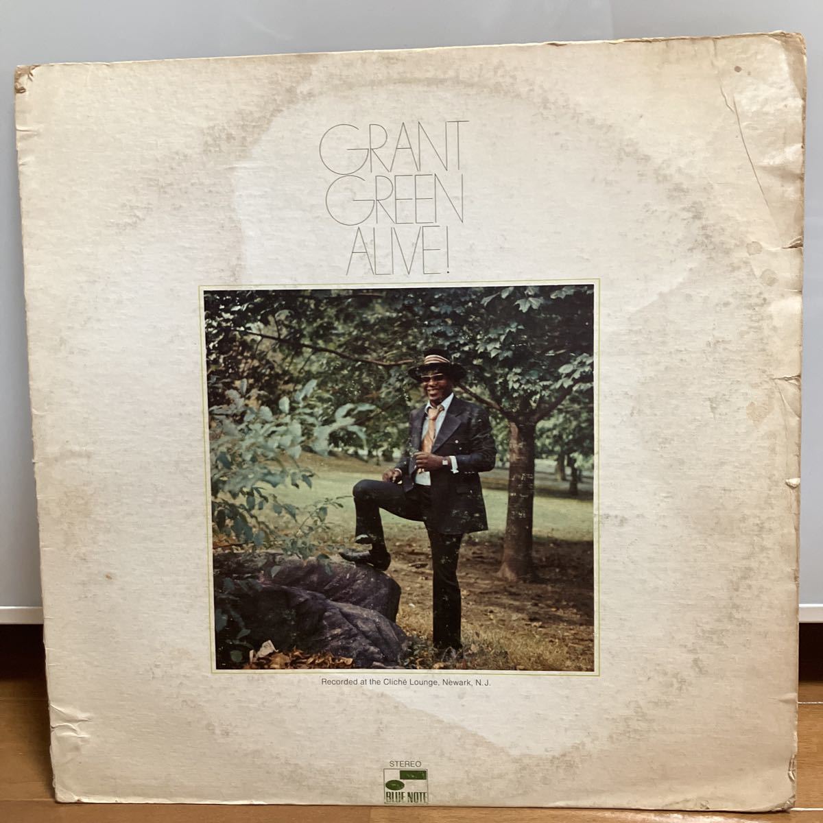 【LP】グラント・グリーン / GRANT GREEN / アライブ! / ALIVE! / US盤 / BLUE NOTE BST 84360 青黒リバティ VAN GELDER_画像1