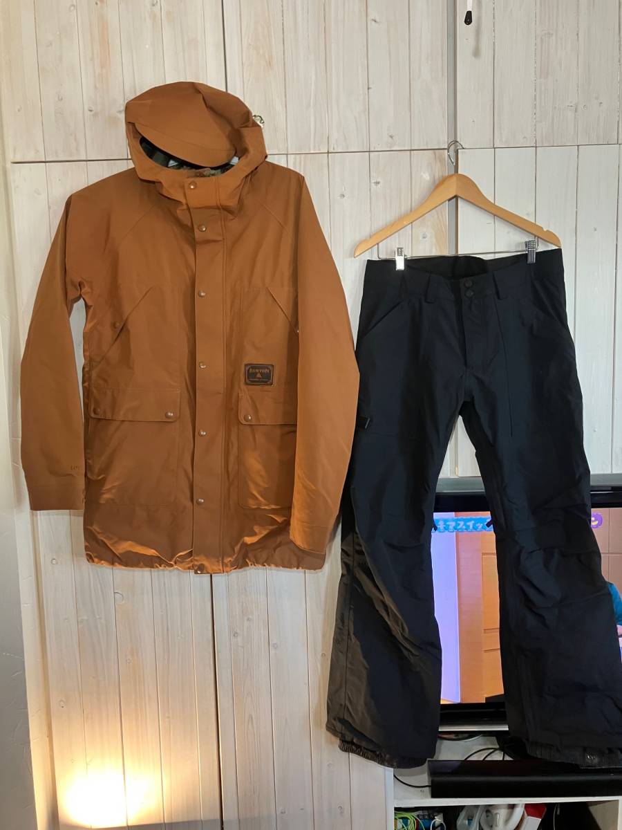 高品質 送料込 BURTON 送料無料 USED ゴアテックス GORE-TEX サイズL