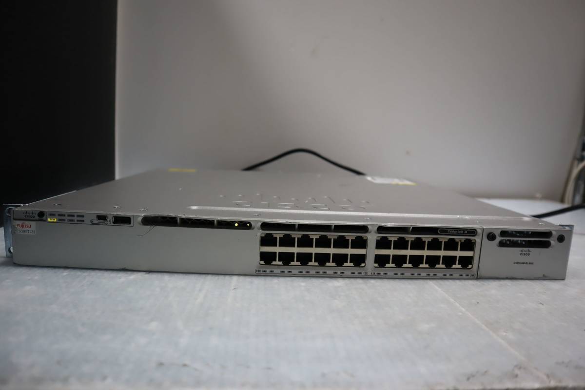 CB6072 K L ★ CISCO/シスコ Catalyst 3850 シリーズ スイッチ ★WS-C3850-24T ★の画像1