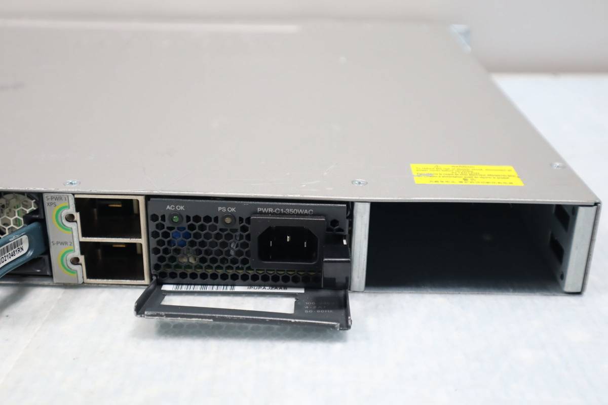 CB6072 K L ★ CISCO/シスコ Catalyst 3850 シリーズ スイッチ ★WS-C3850-24T ★の画像7