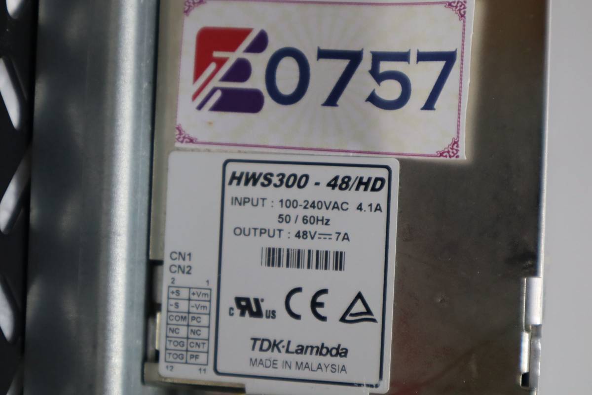 1着でも送料無料】 E0757(3) H TDKラムダ製 TDK-Lambda AC-DC