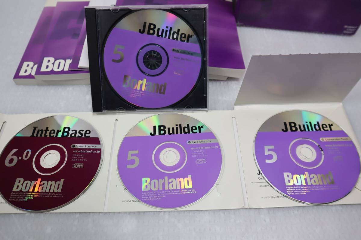 E0011 K L Java JBuilder 5 Personal Borer ndo development CD-ROM Borland PC soft 