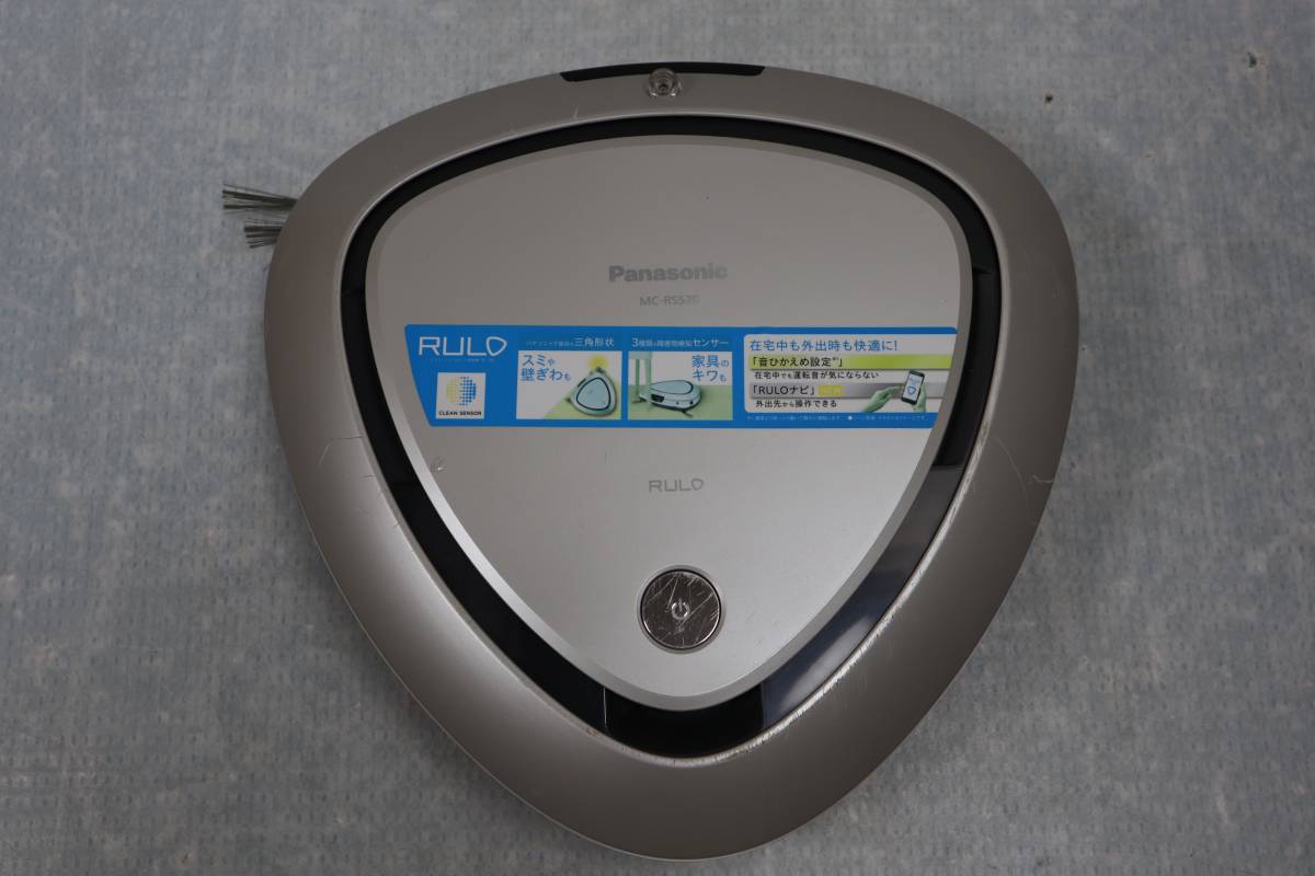 E4828 Y Panasonic Panasonic RULO Roo ro robot vacuum cleaner MC-RS520 operation verification ending [ battery cover less ]