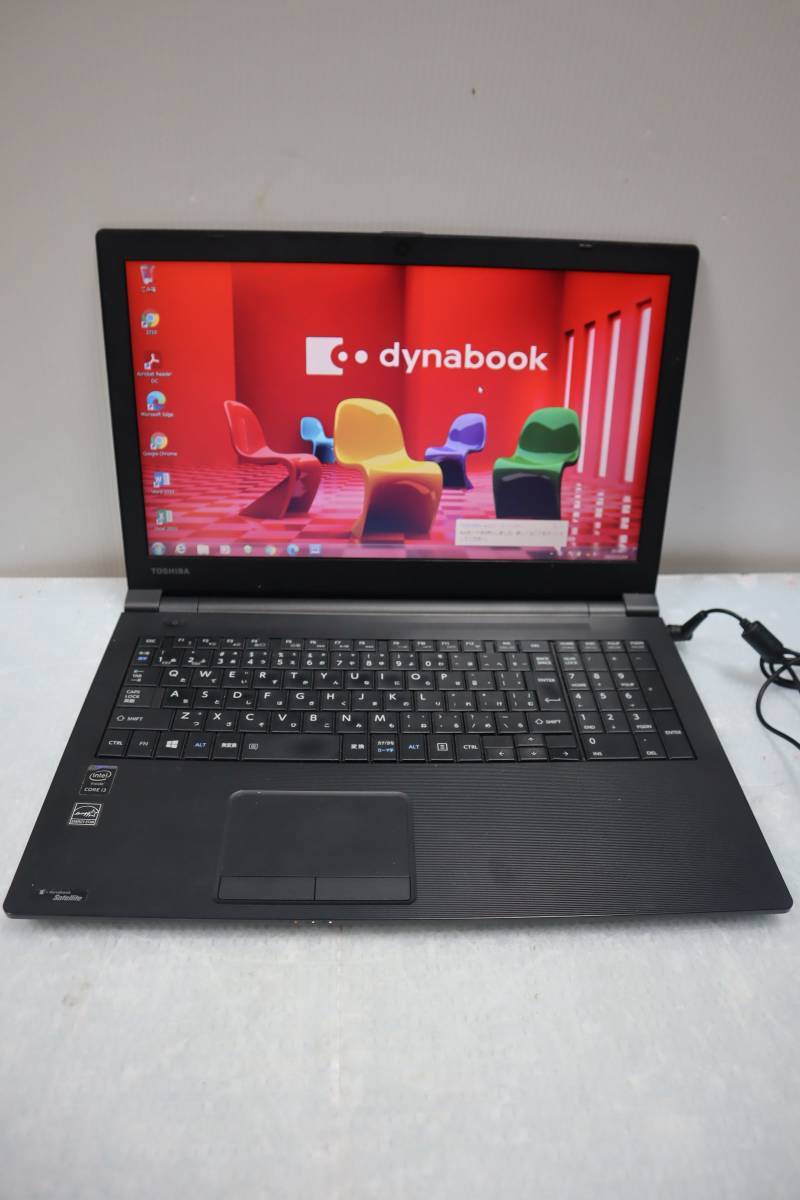 CB8064 T L 東芝 dynabook Satellite R35/P Core i3 5005U 2.0GHz 3GB 500GB DVD作成 Win7 USB3.0 Office Wi-Fi 保証付 代替アダプターの画像1