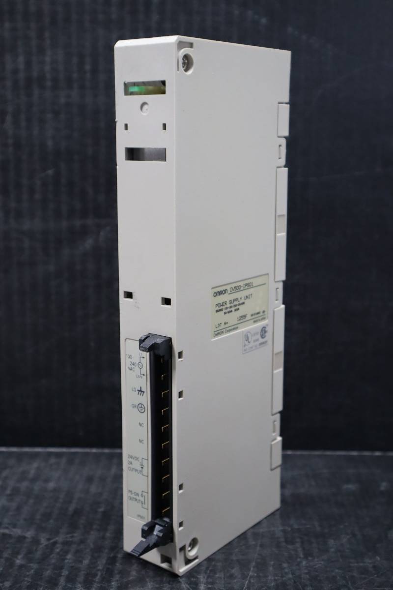 E0620 h L OMRON オムロン CV500-IPS01 POWER SUPPLY UNIT 上位リンクユニット_画像2