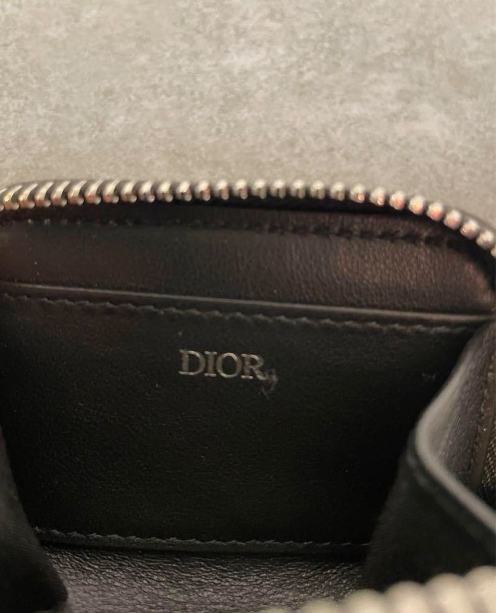 ディオール オブリーク ジャカード コインケース 小銭入れ 財布 小物入れ 未使用 dior ラウンドジップ 