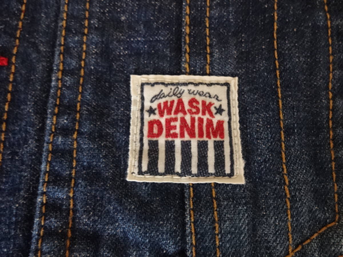 WASK ワスク DENIM bebe べべ デニムジャケット 130cm_画像6