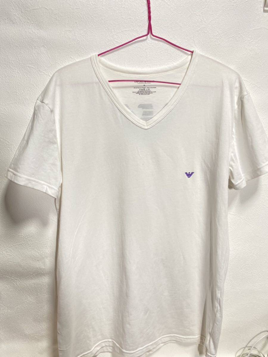 エンポリオアルマーニ EMPORIO ARMANI VネックTシャツ の画像2