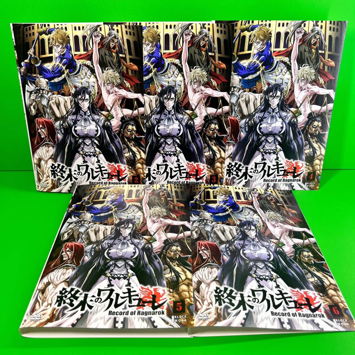 ケース付 終末のワルキューレ 1期DVD 全6巻 全巻セット