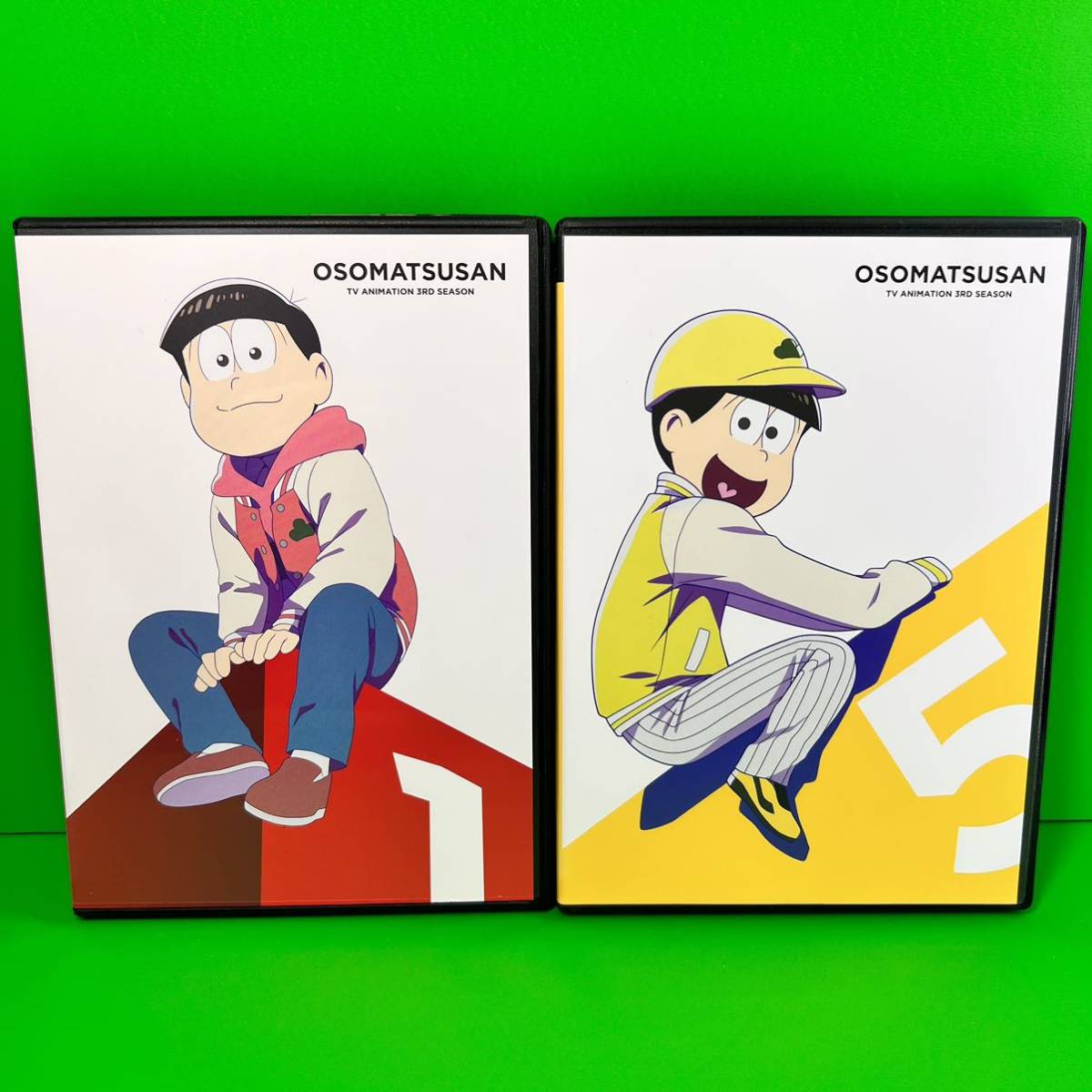 ケース付 おそ松さん 第3期 DVD 全8巻 全巻セット 送料無料 / 匿名配送-