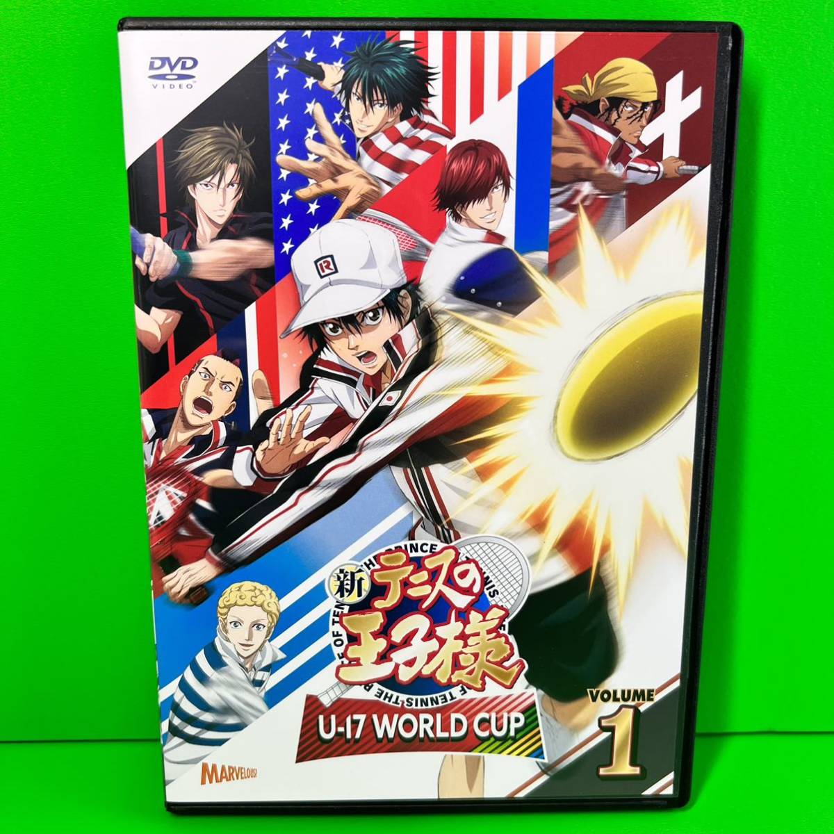 ケース付　新テニスの王子様 U-17 WORLD CUP DVD 全6巻