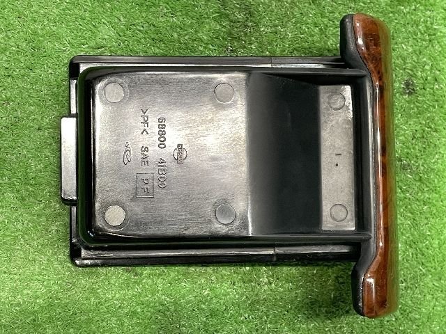 K11 マーチ ボレロ 木目調 インテリアパネル ウッドパネル センターパネル オーディオパネル 灰皿 シフトカバー_画像9