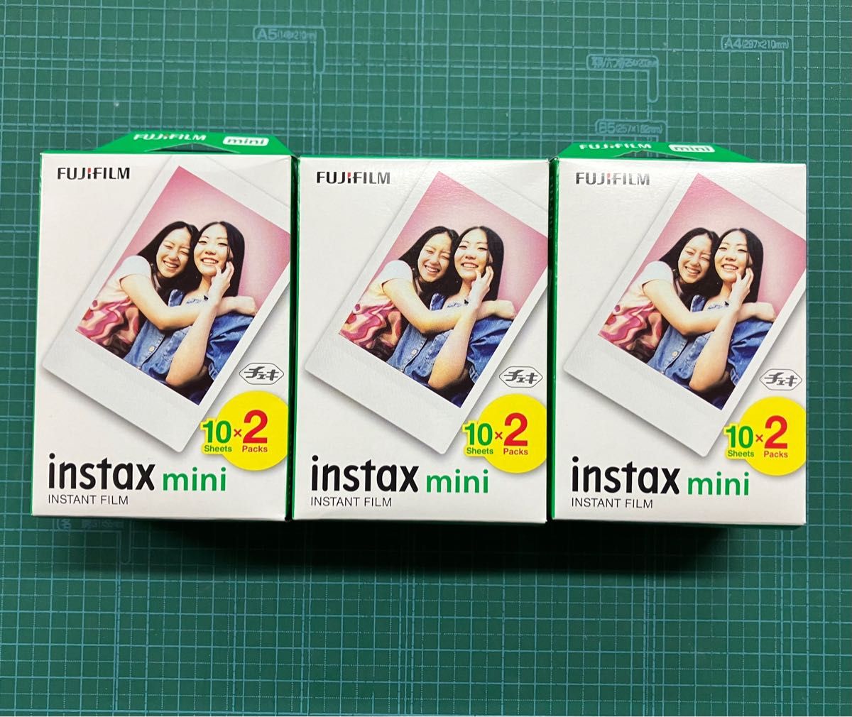 チェキフィルム instaxmini FUJIFILM 20枚入り(10枚入り×2パック) 3