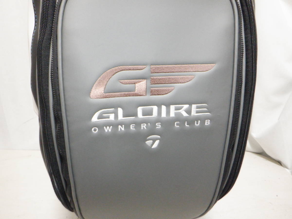 TaylorMade SIM テーラーメイド GLOIREオーナーズクラブ刺繍入 9.5型３点式★中古～良品★ツアープロモデル(WHxGY)_画像8