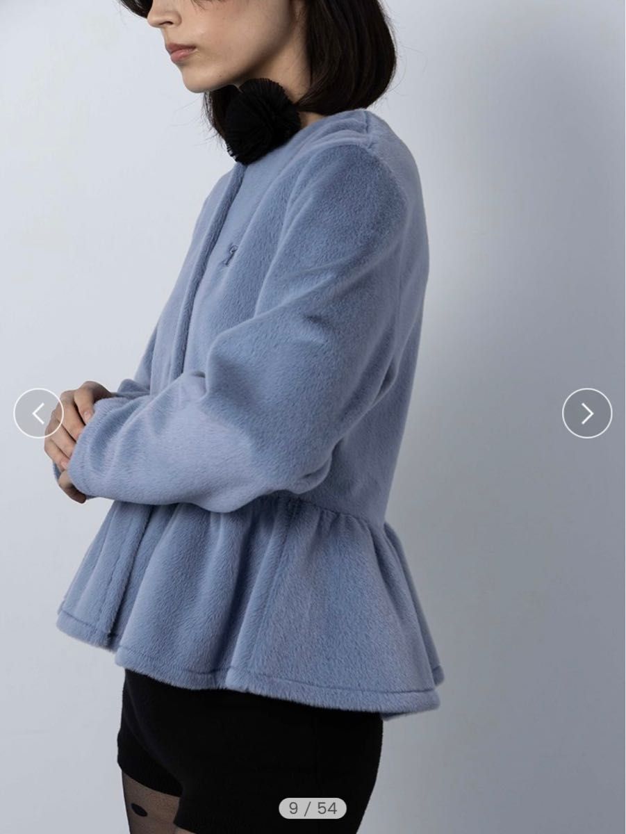 限定品 Bibiy ペプラムカーディガン BLU ブルー|Yahoo!フリマ 限定品 Bibiy ペプラムカーディガン BLU ブルー|Yahoo!フリマ