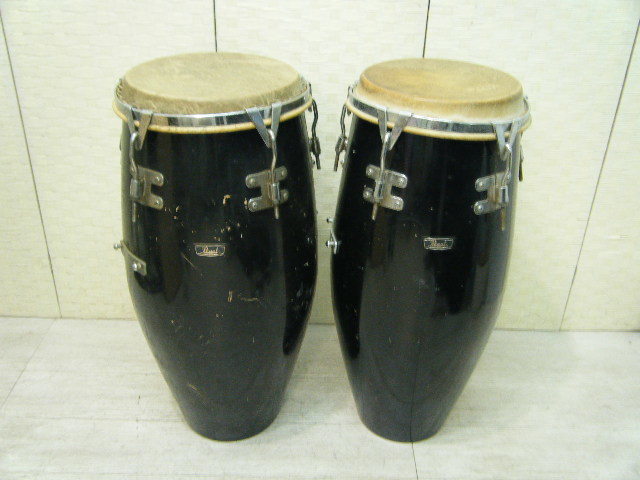 A.7*2 piece set Pearl pearl conga futoshi hand drum percussion instruments H76.8cm