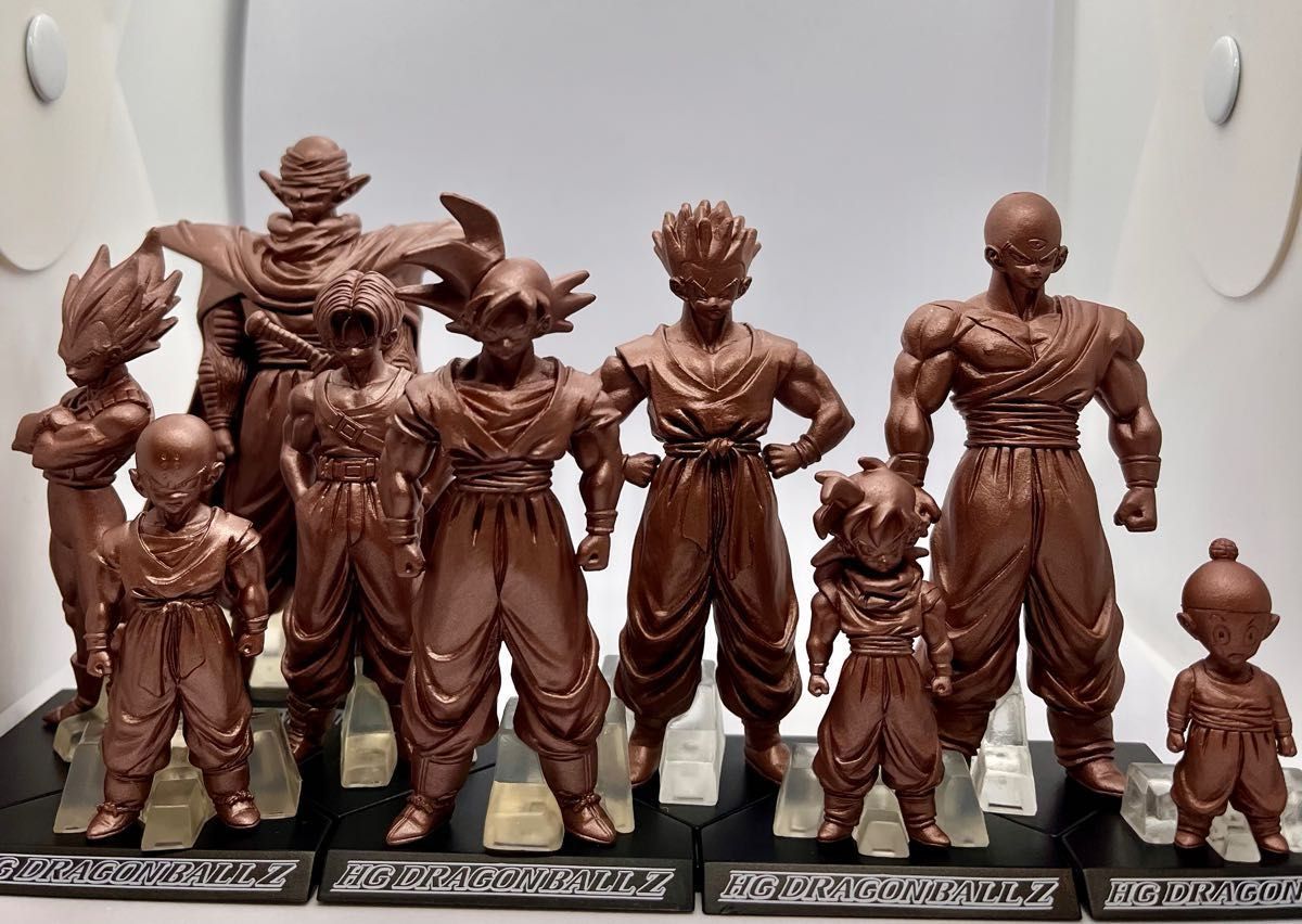 ドラゴンボールHG 20 オープニング再現(ブロンズver)+ゴールドver.5体おまけ